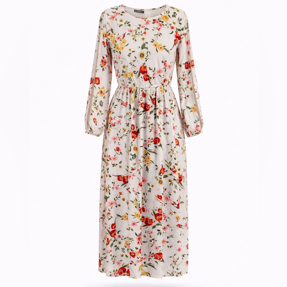 Sheilay XL Dress | Split Sleeve Detail | Feminine & Flowy